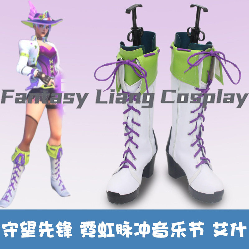 Anime Cosplay Idea - Botas de cosplay do personagem Ashe,