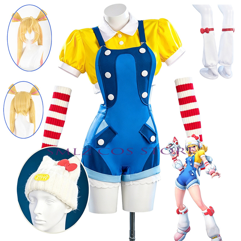 Anime Cosplay Jumpsuit - Fantasia de Cosplay Anime Game OW