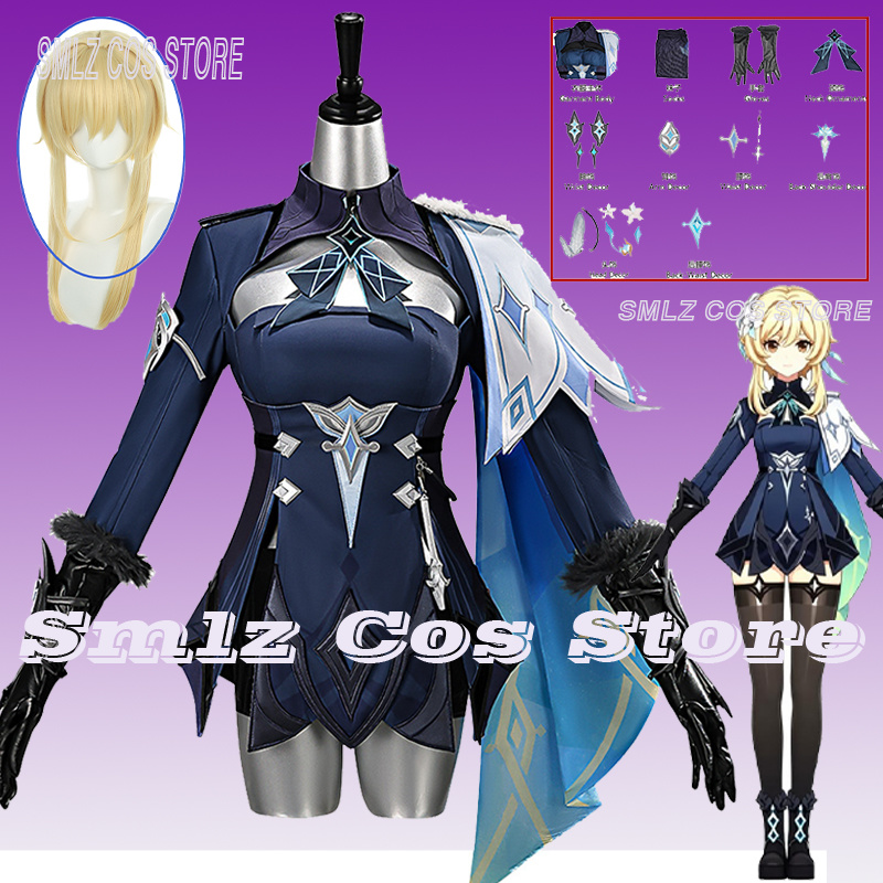 Anime Cosplay Ladies - 2026 Genshin Impact Fantasia de Cosplay