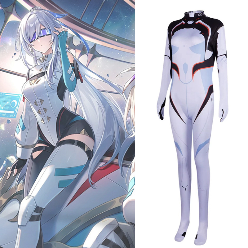 Anime Cosplay Jumpsuit - Anime honkai star rail cosplay firefly