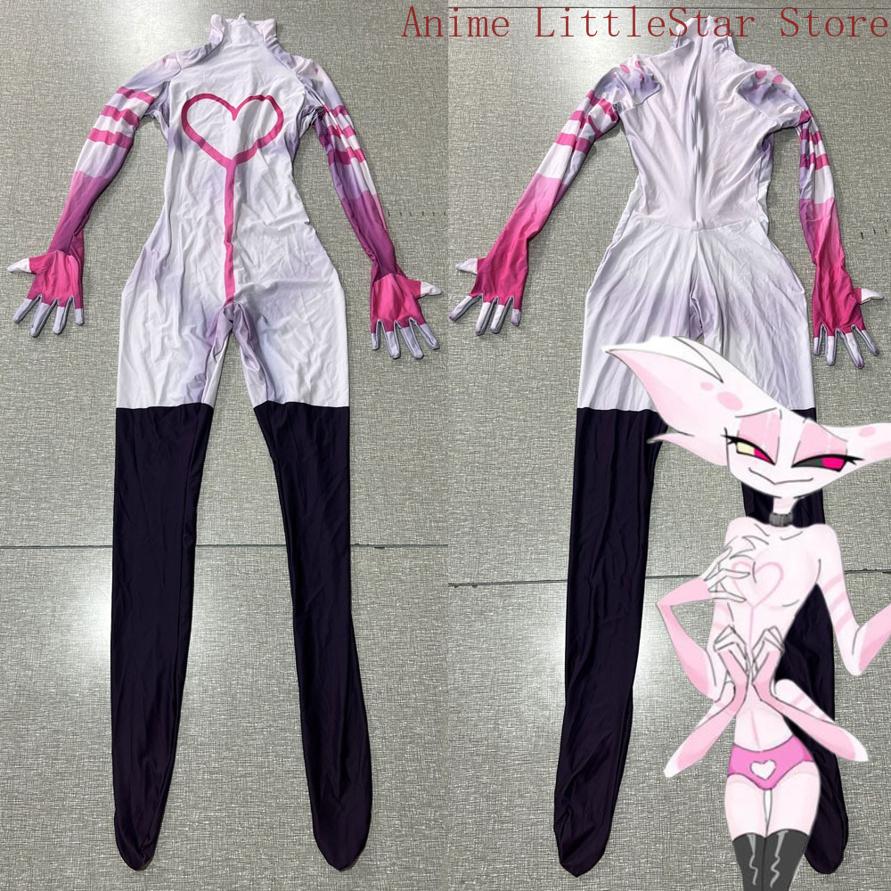 Anime Cosplay Jumpsuit - Fantasia de cosplay do jogo Angel