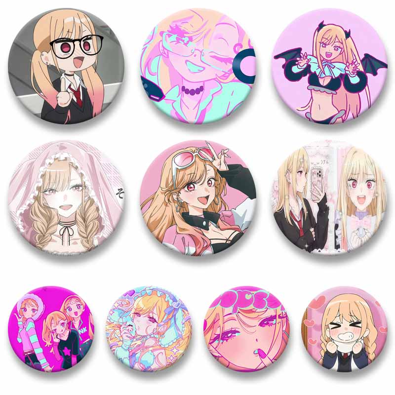 Anime Cosplay Idea - Pin de Esmalte Fofo de Anime