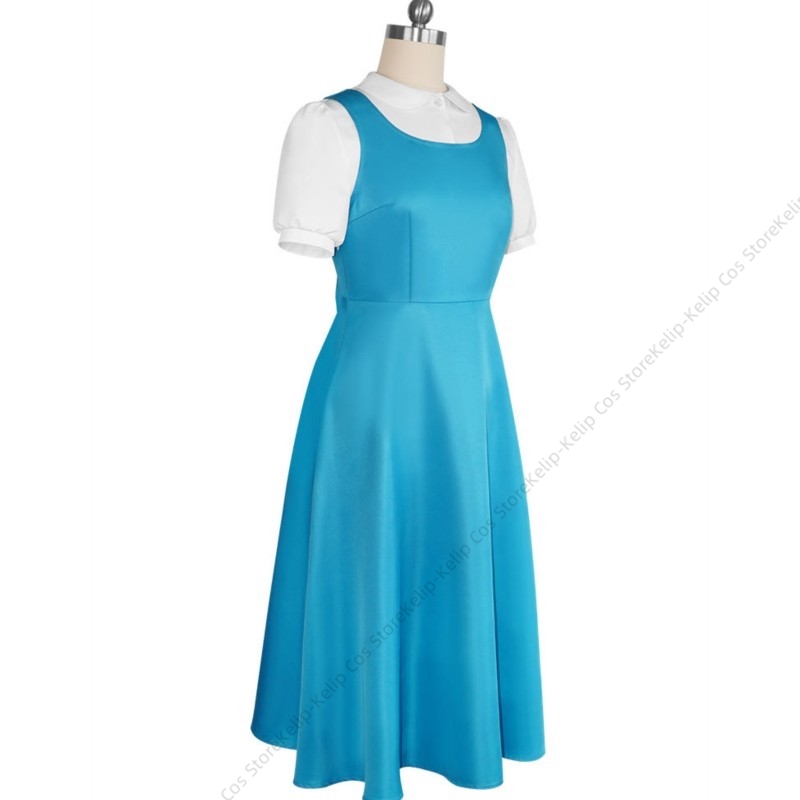 Fantasia de cosplay de Akane T - Anime Cosplay Blue Hair avaliação e preço
