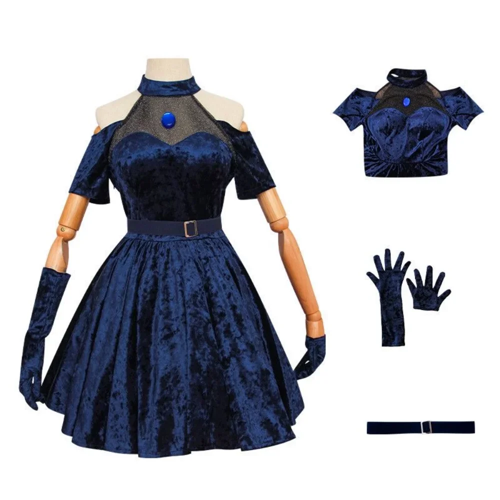 2026 Mizi Fantasia de Cosplay  - Anime Cosplay Blue Hair avaliação e preço