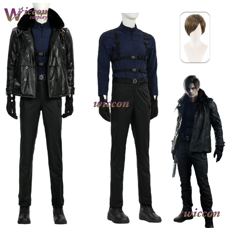 Cosplay Resident Evil Leon·S·K - Anime Cosplay Jumpsuit avaliação e preço