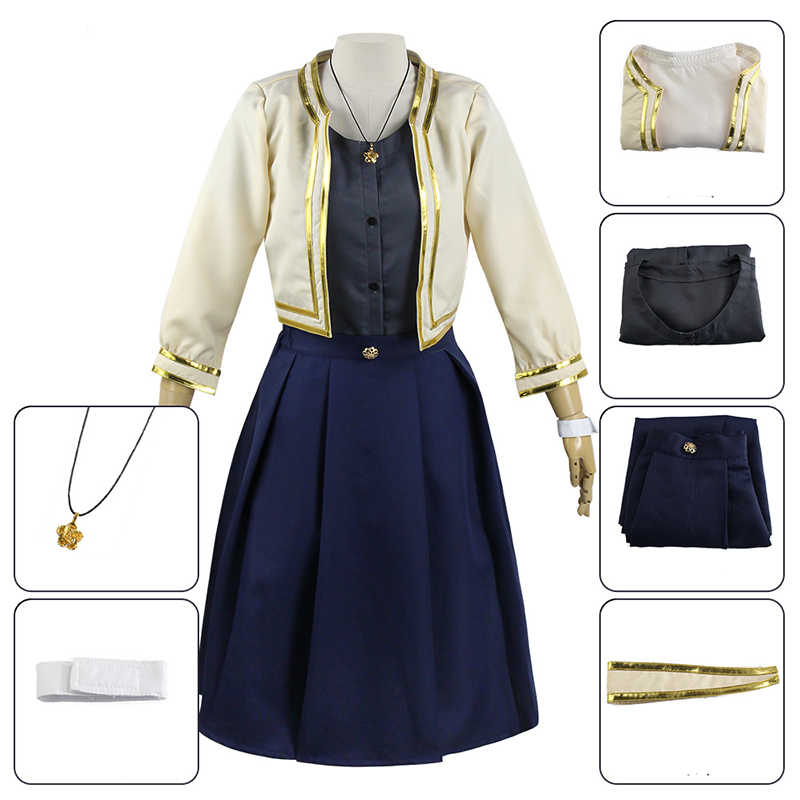 Fantasia de Cosplay da Yor For - Anime Cosplay Blue Hair avaliação e preço