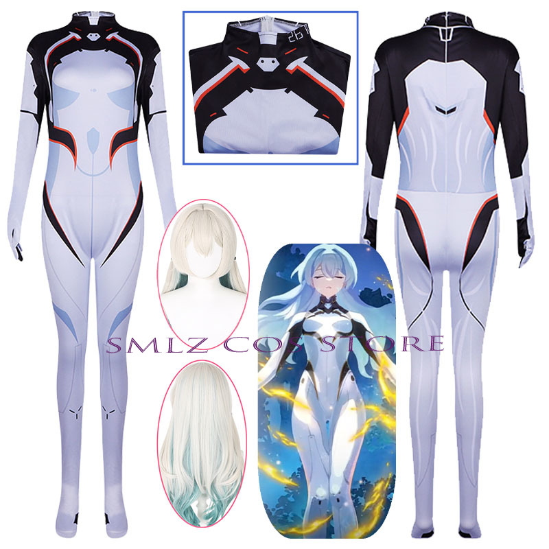 Jogo honkai star rail firefly  - Anime Cosplay Jumpsuit avaliação e preço