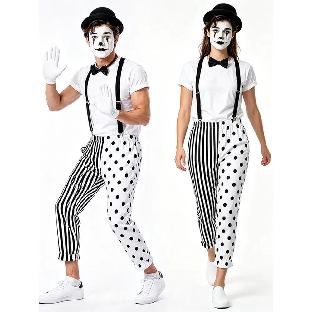 Conjunto de Macacões de Palhaç - Anime Cosplay Couple avaliação e preço