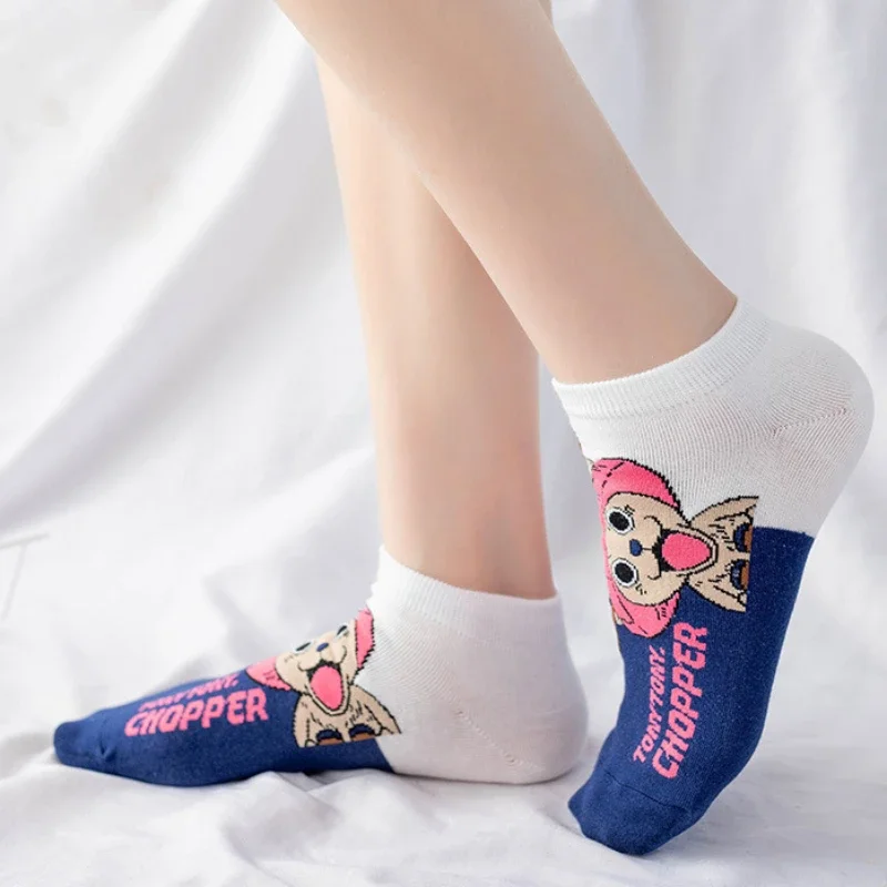 Meias curtas de anime One Piec - Anime Cosplay Idea avaliação e preço