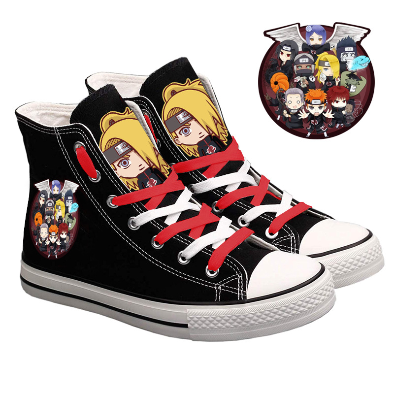 Tênis de Lona Cano Alto Naruto - Anime Cosplay Idea avaliação e preço