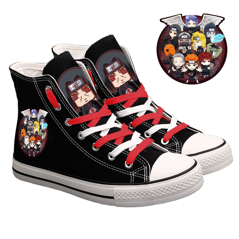 Tênis de Lona Cano Alto Naruto - Anime Cosplay Idea avaliação e preço