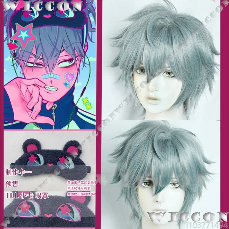 c;4\g,6'h.9/c;4\g,6'h.9/Till A - Anime Cosplay Blue Hair avaliação e preço