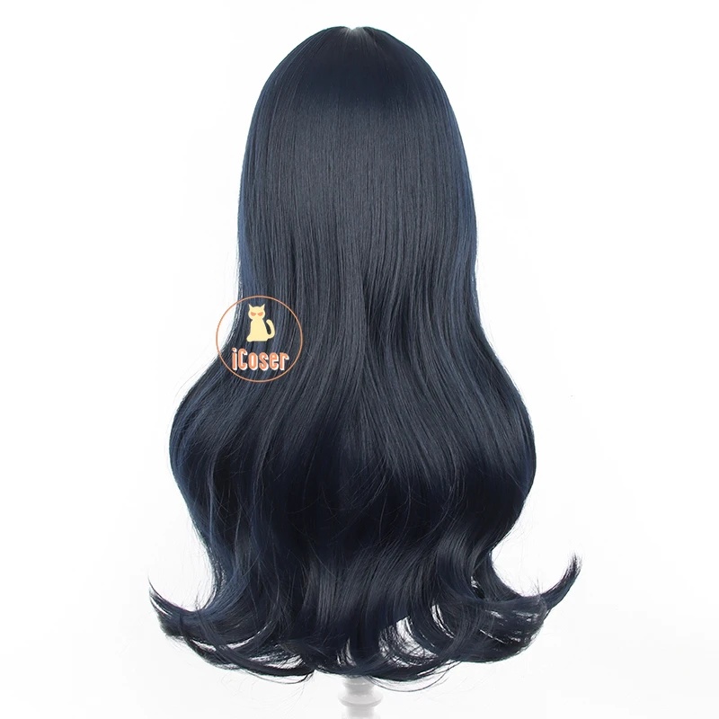 3,v;5'h\8/Peruca de cosplay de - Anime Cosplay Blue Hair avaliação e preço