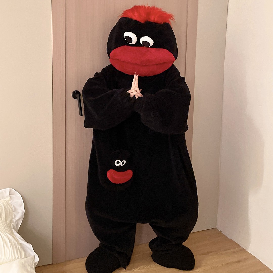 Pijama Macacão Engraçado de Mo - Anime Cosplay Couple avaliação e preço