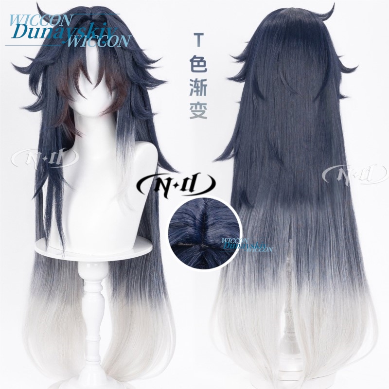 Peruca Cosplay Mortenax Blade  - Anime Cosplay Blue Hair avaliação e preço