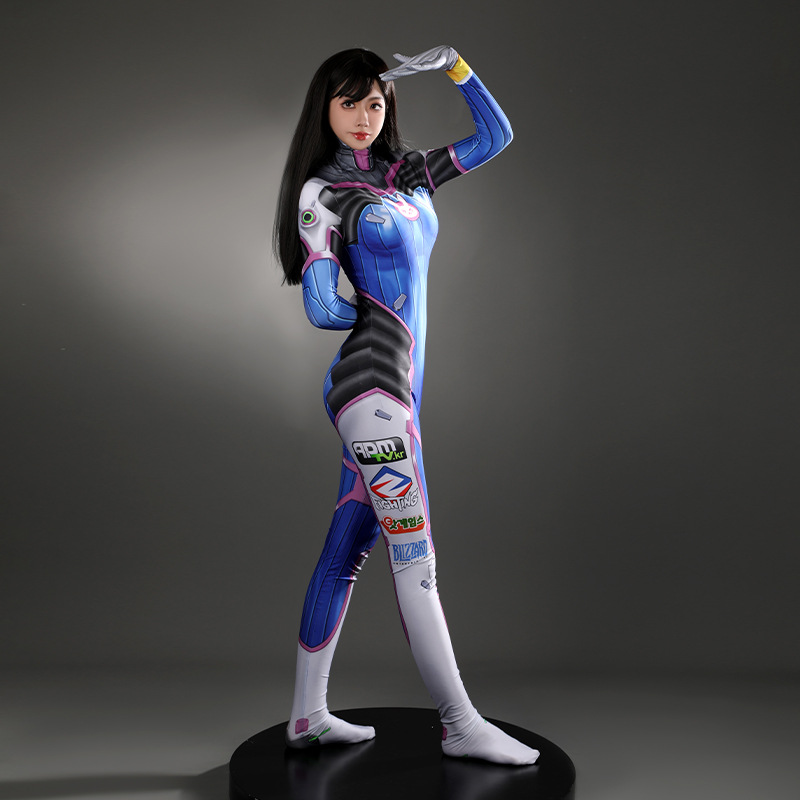 Traje Completo de Cosplay da D - Anime Cosplay Jumpsuit avaliação e preço