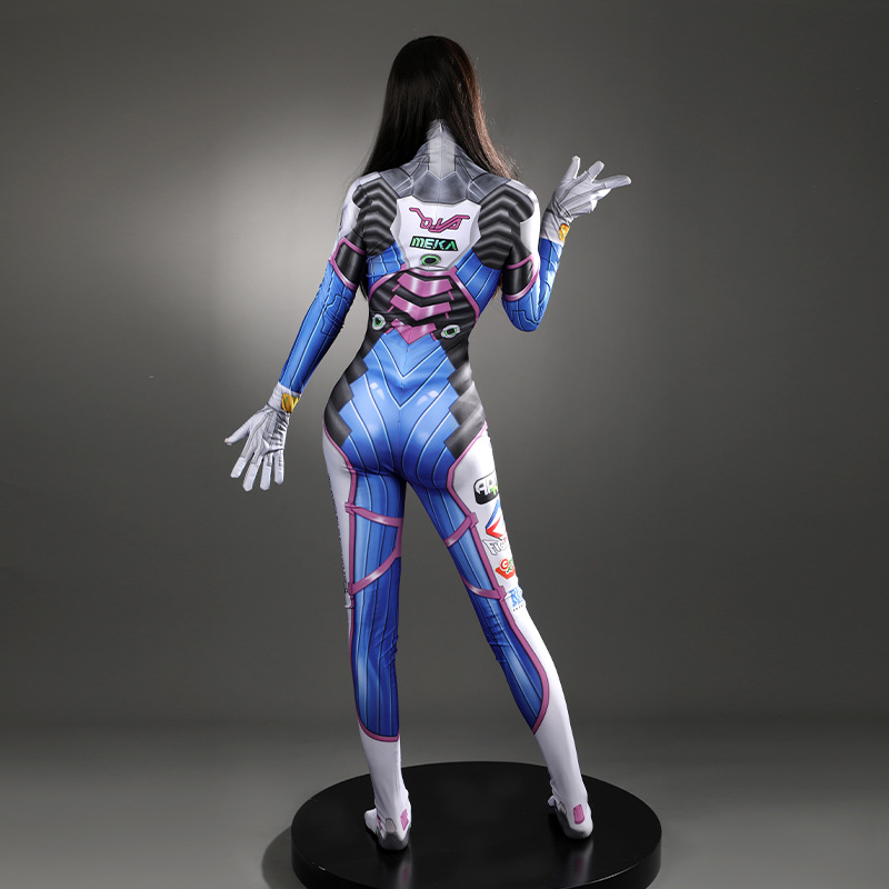 Traje Completo de Cosplay da D - Anime Cosplay Jumpsuit avaliação e preço