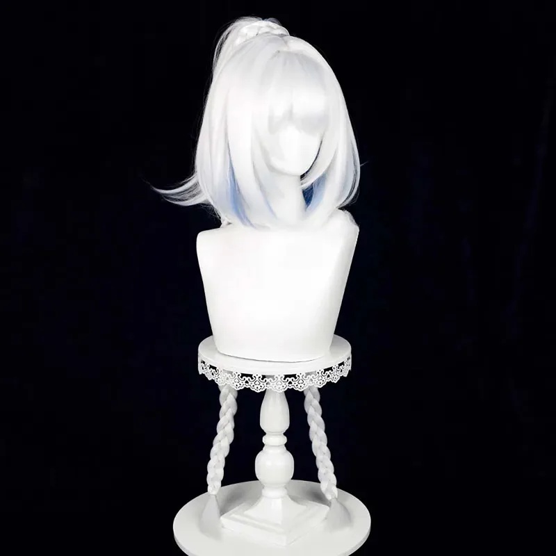 Le Cool Genshin Impact Mualani - Anime Cosplay Blue Hair avaliação e preço